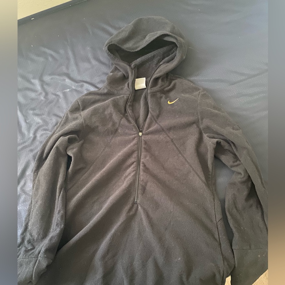 Black Women’s nike half zip